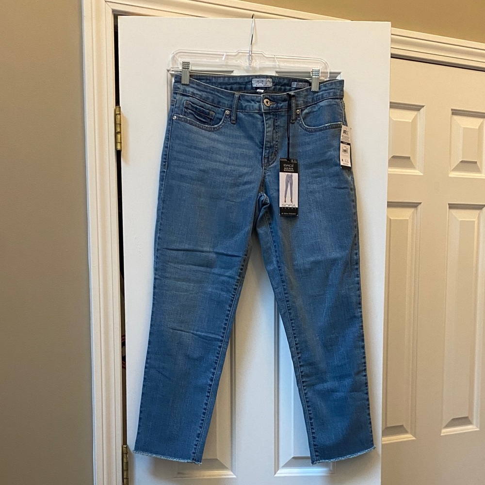 Classic Blue Ankle Jeans